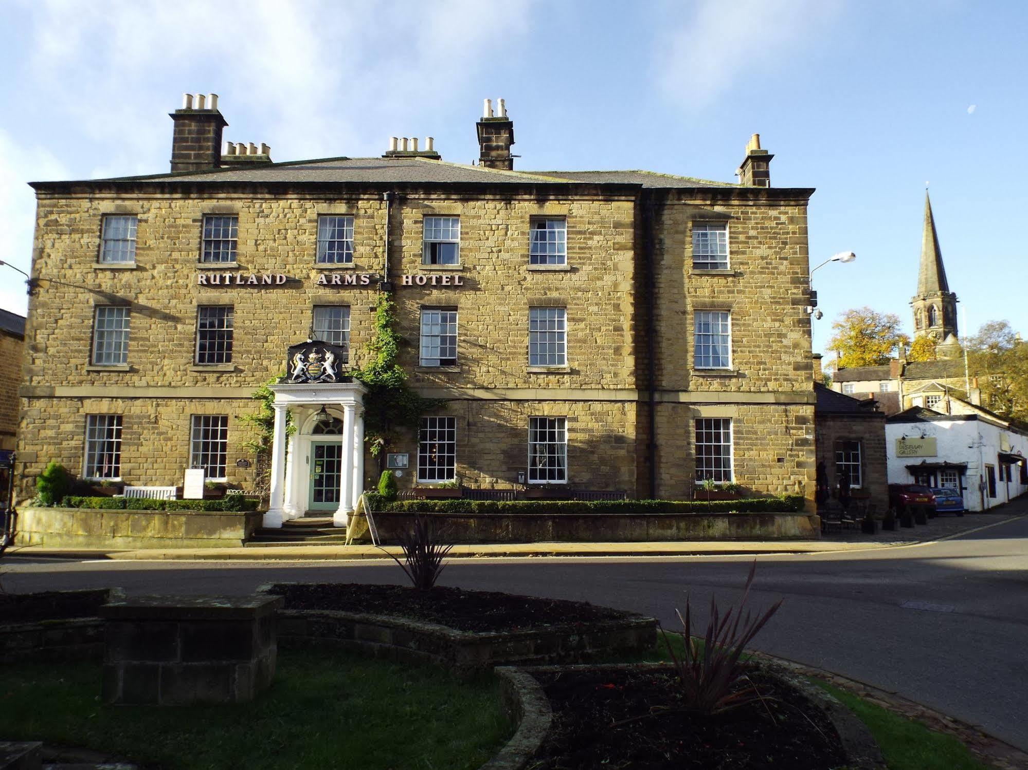 The Rutland Arms Hotel, Bakewell, Derbyshire ภายนอก รูปภาพ
